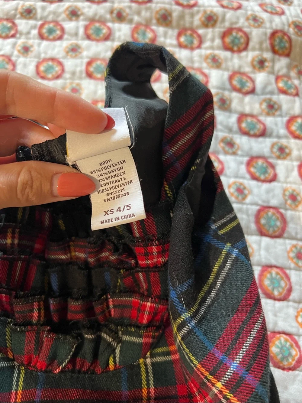 Harajuku Mini for Target Plaid Steampunk Dress size 4/5